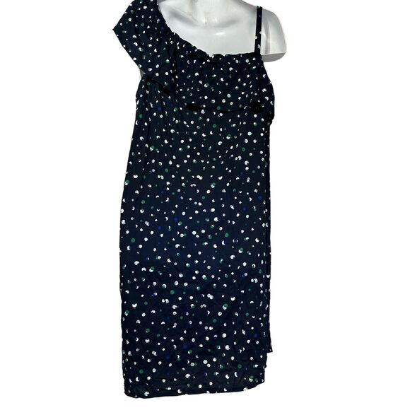 joe fresh polka dot cold shoulder dress plus size 1X - Picture 3 of 6